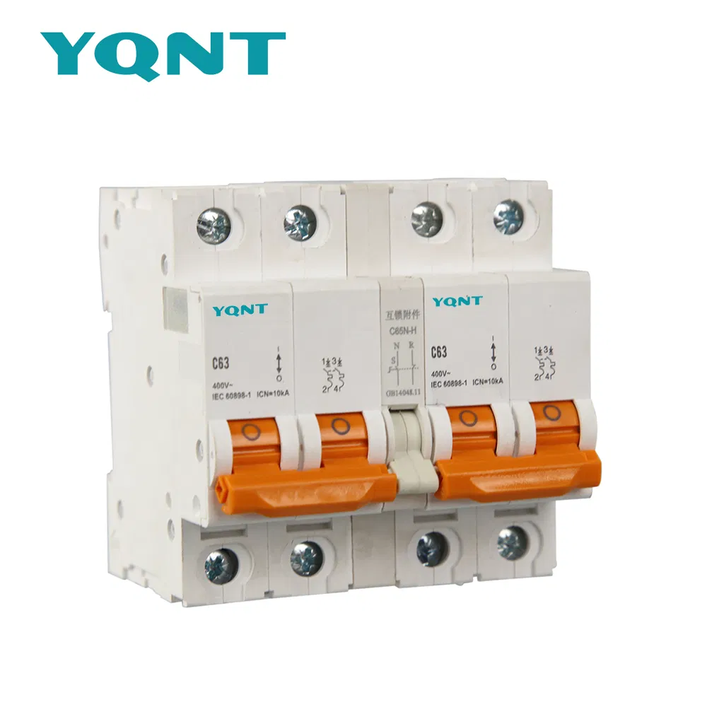 Electric Circuit Breaker OEM 10-63A/Normal Type MCB Yqnt/Low Voltage MCB