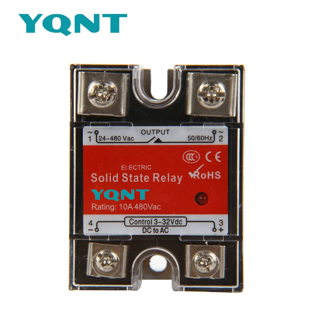 24-480VAC Solid State Relay/10A 480VAC Solid Relay/50/60Hz Solid State Relay