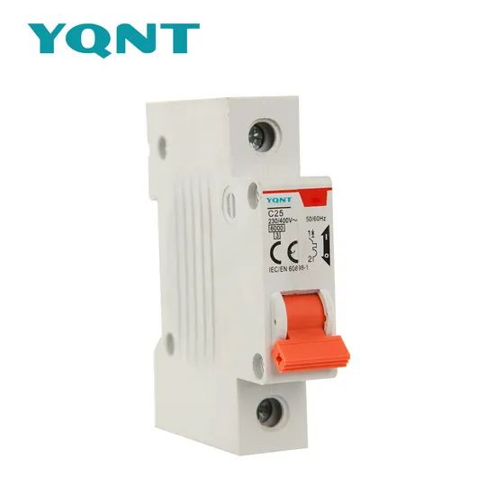 Electric Mini Circuit Breaker /25A 230/400V Circuit Breaker / Yqnt 50/60Hz Miniature Circuit Breaker