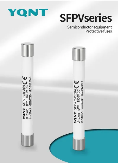 Solar Photovoltaic Fuse Sfpv/Semiconductor Equipment Protective Fuse/ 1500 V DC Solar Fuse