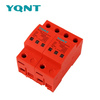 YQNT solar DC SPD shown from an angled side view with connection terminals