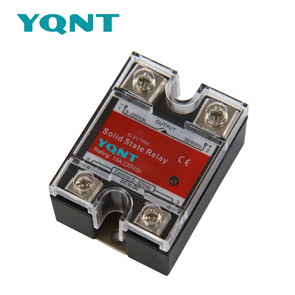 5-220V DC Solid State Relay/Rating 10A 220VDC SSR/ DC to DC Solid State Relay