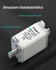 Nh and Nt Series Fuse Link/DC Series Fuse Link with Dual Indicator/500V1000V DC Fuse Link