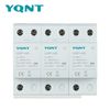 Three-pole 25kA Type 1 lightning current arrester in 3+0 configuration for three-phase incoming power protection.