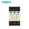 Front view of YQNT LDSP1s-PV40 1000V DC 3+0 Type 2 Solar PV SPD